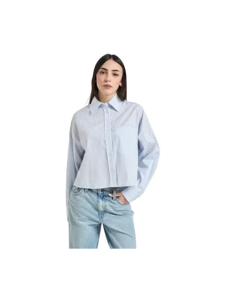 Podróż koszula Weekend Max Mara niebieska