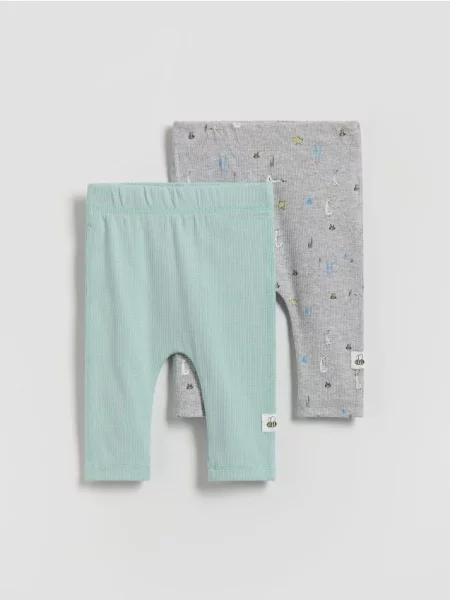 Леггинсы Reserved зеленые