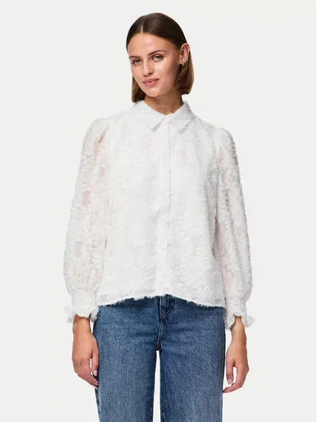 Pieces Koszula Pina biały