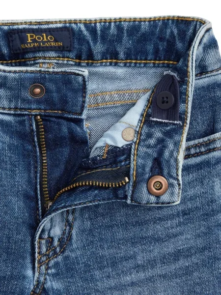 Spodnie dziecięce Polo Ralph Lauren niebieskie