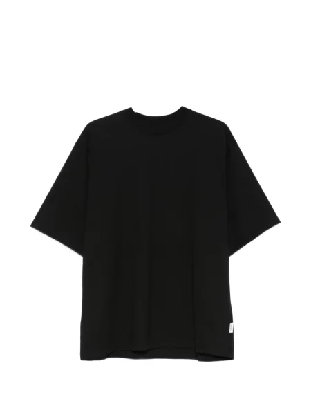 Тениска Hevo с автограф черно