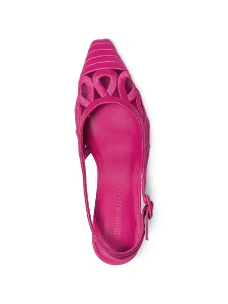 Pantofi cu toc Bernardo slingback roz