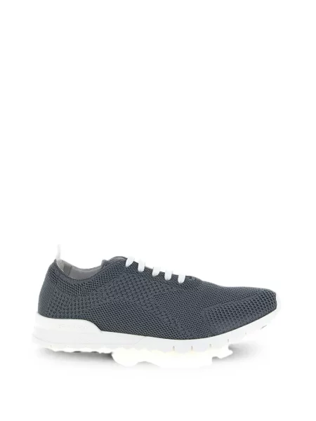 Sneakerși Kiton tricotate gri