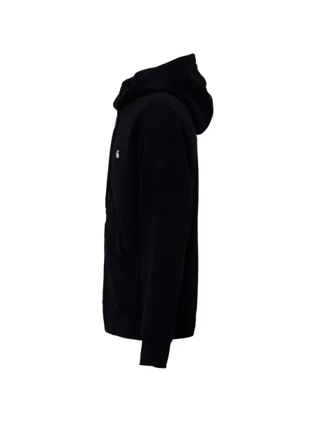 Hoodie Carhartt Wip με κέντημα μαύρο
