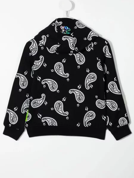 Bluza z kapturem dziecięca Barrow czarna
