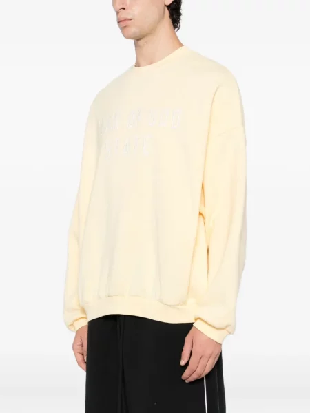 Pulover Fear Of God Essentials galben