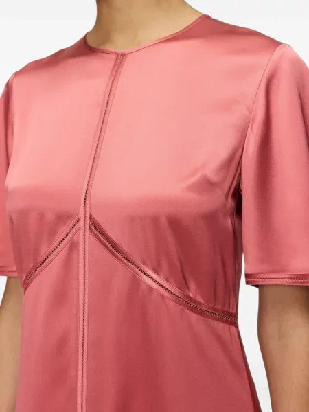 Rochie midi Joseph din satin roz