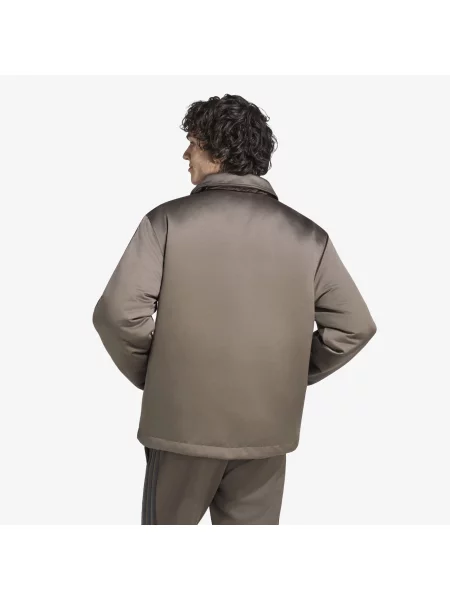 Яке adidas 3 Stripes Satin Padded Jacket Branch S