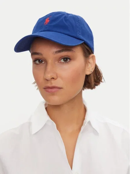 Polo Ralph Lauren Kepurė su snapeliu mėlyna