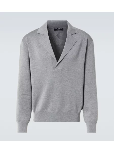 Volneni pulover Dolce&gabbana siva