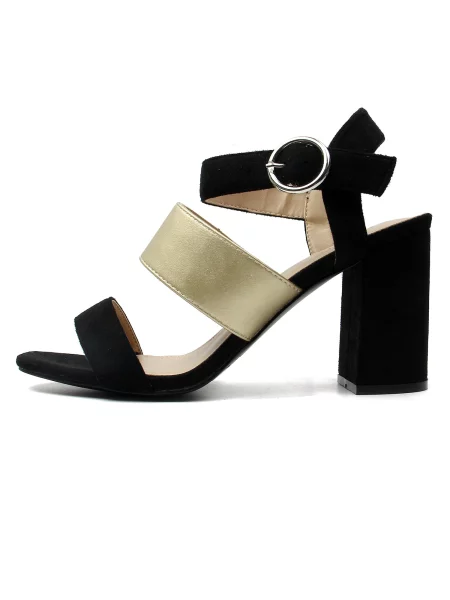 Celena Páskové sandály Charlyn zlatá černá