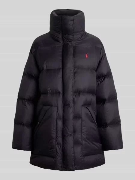 Kurtka puchowa ze stójką Polo Ralph Lauren czarna