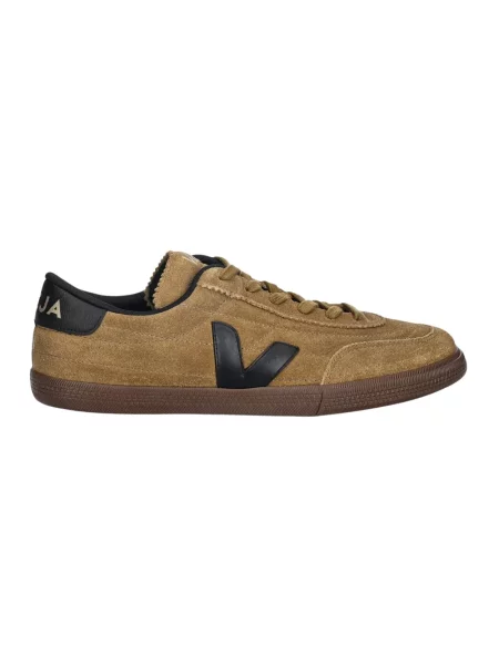 Sneakersy Veja zamszowe brązowe