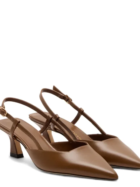 Pantofi cu toc Stuart Weitzman maro