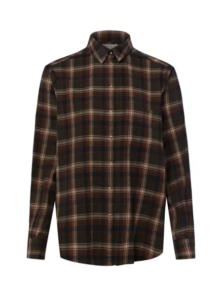 Marie Lund bluzka flanelowa Kobiety Flanela 36 zielony