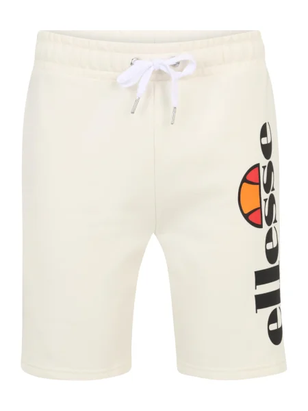ELLESSE Pantaloni Bossini portocaliu / negru / murdar alb