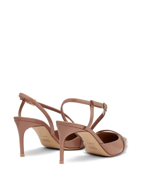 Pantofi cu toc Malone Souliers din piele slingback