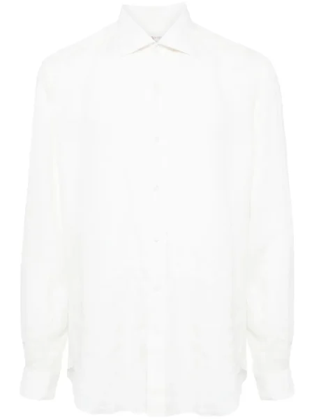 Cămașă Luciano Barbera de in alb