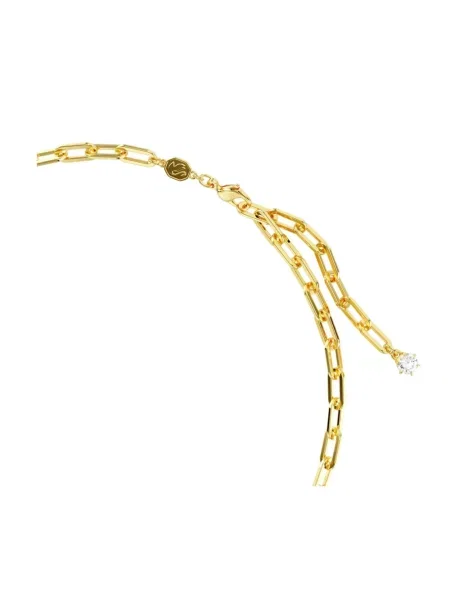 Naszyjnik Swarovski żółty