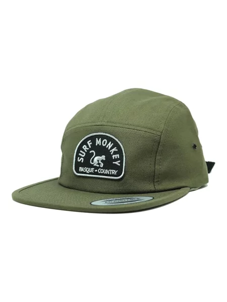 Surf Monkey Șapcă sport oliv / negru alb
