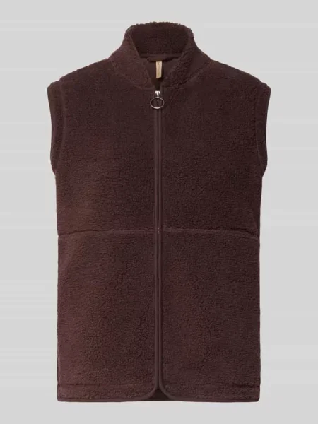 Kamizelka o kroju regular fit ze stójką model SC-ONYX 3' Soyaconcept