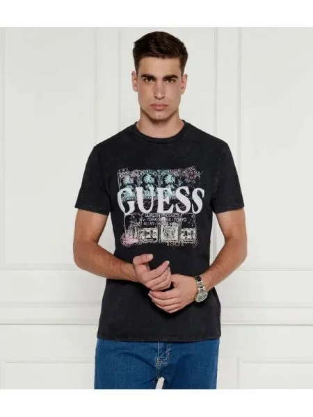 GUESS Tricou negru