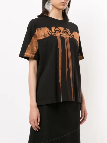 Tricou Aganovich cu imagine negru