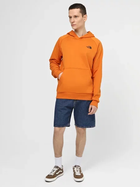 Худи The North Face оранжевое