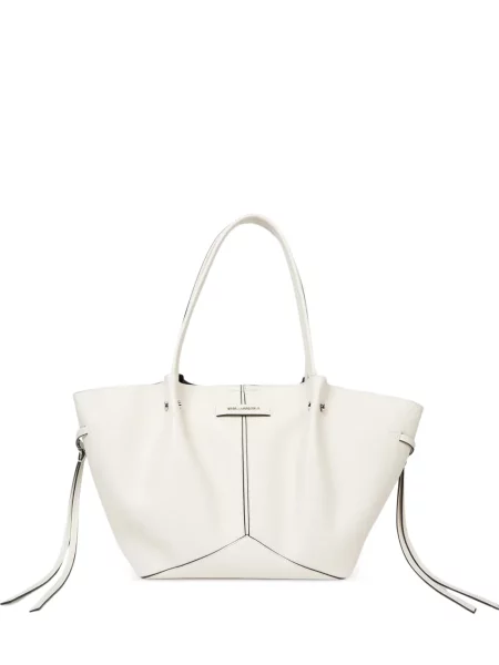 Geantă shopper Karl Lagerfeld alb