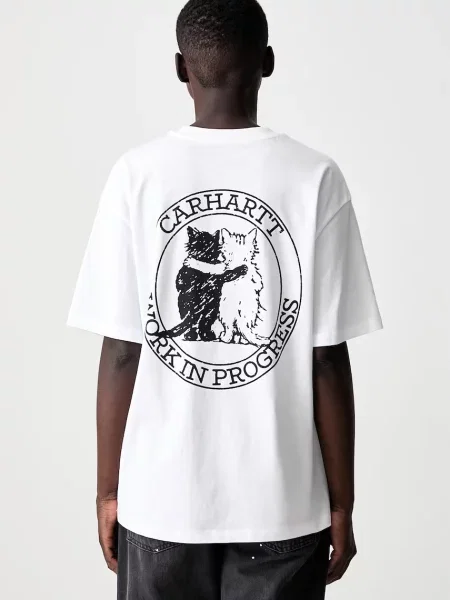 Carhartt WIP W S/S Hugging Cats tricou din pentru femei