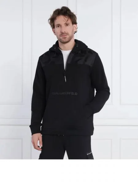 Karl Lagerfeld Hanorac negru