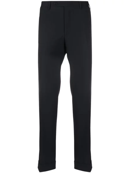 Pantaloni Canali de lână albastru