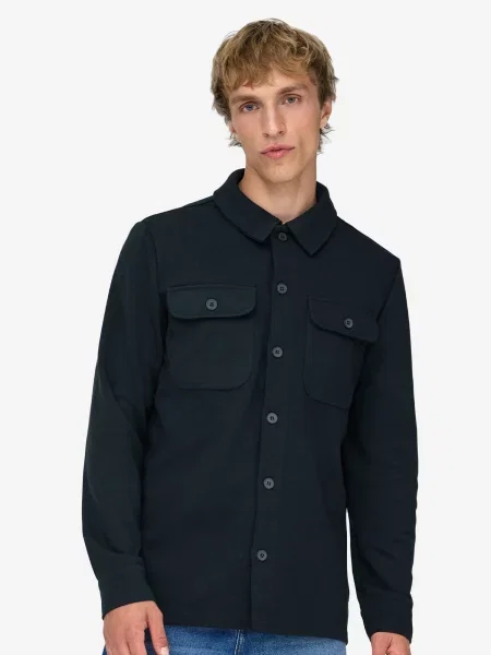 Only & Sons Srajca Newkodyl temno modra