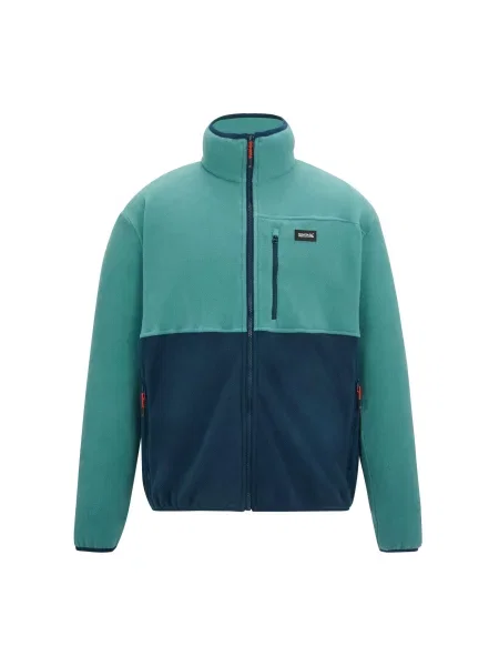 Bluza Polarowa Blok Kolorystyczny Pełen Frankie niebieska