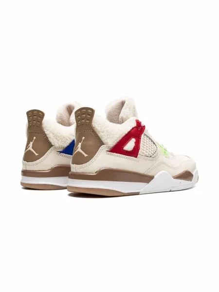 Sneakersy dziecięce Jordan 4 Retro białe