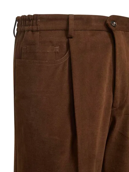 Pantaloni D4.0 cu 5 buzunare maro