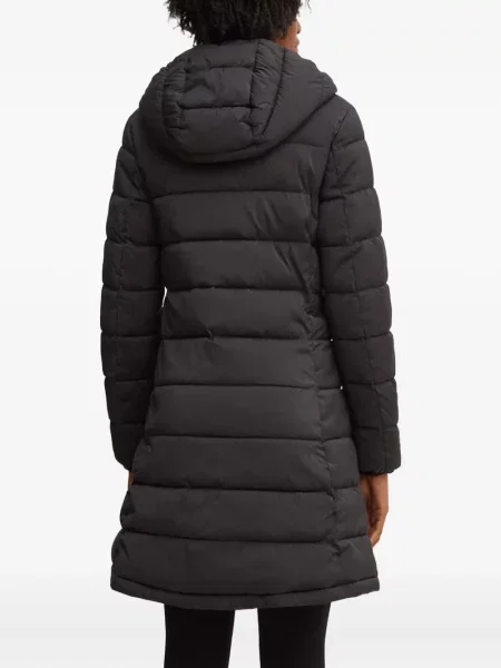 Palton Guess cu glugă negru