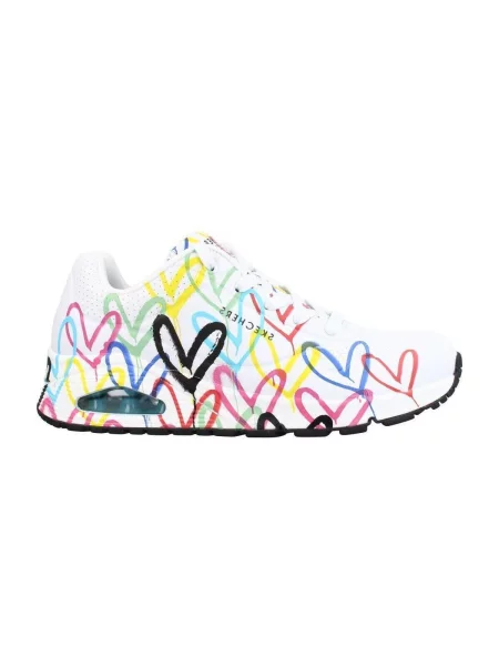 Sneakerși Skechers alb