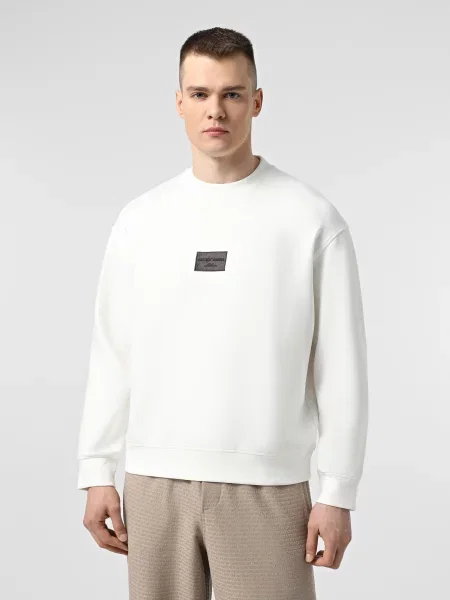 Свитшот Emporio Armani белый