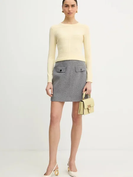 Morgan spódnica szara