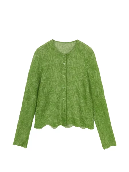 Cardigan Less verde