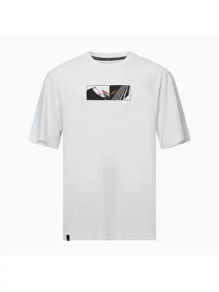 Koszulka Salewa Eagle Hybrid Loose optical white biała