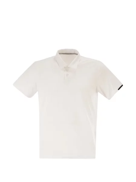 Tricou polo Roberto Ricci Designs cu autograf alb