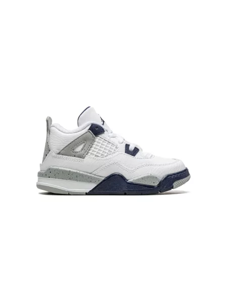 Sneakersy dziecięce Jordan 4 Retro białe