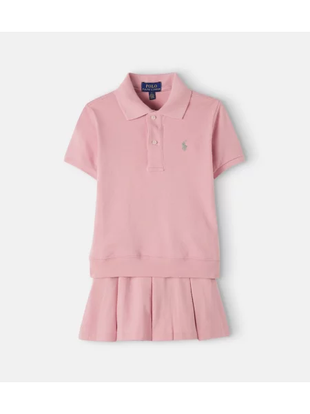 Gyerek szoknya Polo Ralph Lauren rózsaszín