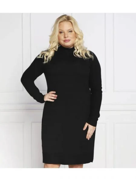 Persona by Marina Rinaldi Ruha GALLERIA plus size gyapjú hozzáadásával fekete