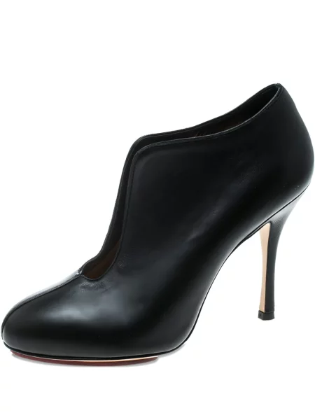 Botine Charlotte Olympia din piele negru