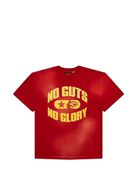 Tricou Hellstar cu imagine roșu