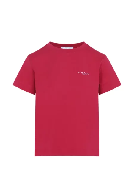 Póló Givenchy nyomtatás rózsaszín