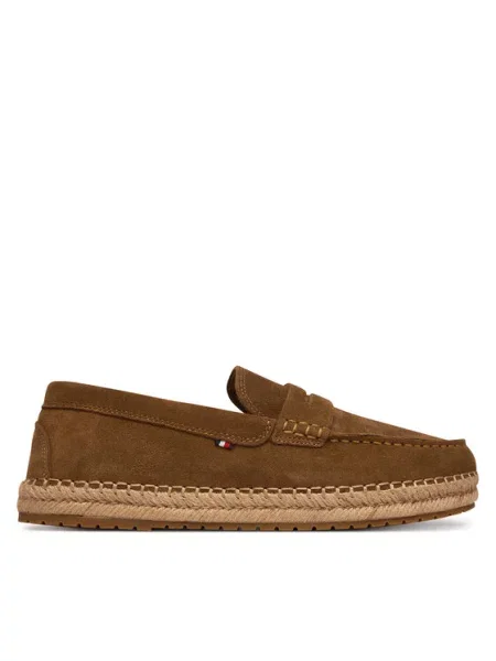 Tommy Hilfiger Espadrile Flexible Hilfiger Sde Espadrille rjava